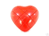 Valentine's Heart 3x3x3 Cube Red Body