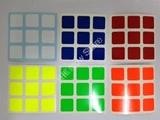 3x3x3 Half-Bright Set (High Quality PVC Stickers) (for cube 56x56x56mm)