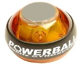 Powerball Clear Amber Body with LED Lighting