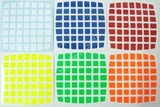 7x7x7 Half-Bright Set (High Quality PVC Stickers)
