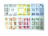 3x3x3 Money Note Stickers Set (for cube 56x56x56mm)
