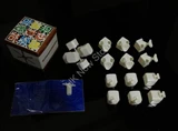 Gans Gan3 3x3x3 Speed Cube White Body DIY Kit for Speed-cubing (56X56mm)