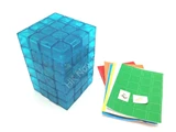 TomZ 4x4x6 Cuboid Ice Blue Body in small clear box