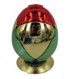 Metalised egg 2x2 No.8 (3 Color-Red,Gold & Green)