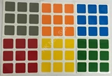 3x3x3 Transparent Stickers Set (for cube 56x56x56mm)