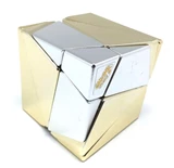 Pitcher Insanity Cube Metallized 2 Color (Silver Corner) in Small Clear Box