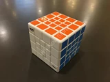 Tony Overlapping Cube White Body in Small Clear Box (Limited Edition)
