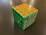 Tony Overlapping Cube Green Body in Small Clear Box (Limited Edition)