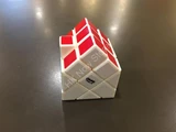 Calvin's Inverted House Cube with Nathan Wilson logo White Body