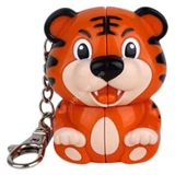 Mini Tiger 2x2x2 Keychain
