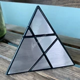 Ghost Pyramid Black Body with Silver Sticker