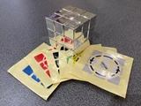 Official Latch Cube Metallized Silver from Japan (Assembled & Stickered)