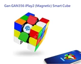 Gan GAN356 iPlay2 3x3x3 (Magnetic) Stickerless Smart Cube with APP (Robot not Included)