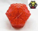 lanlan Gear Hexadecahedron Ice Red Body (DIY sticker, limited edition)