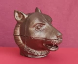 Chinese Zodiac Animal 2x2x2 Puzzle Head (Mini Tiger) in Bronze Body (3D printing Mod)
