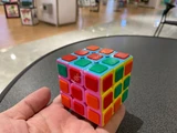 Gray Matter 3x3x3 Bastinazo Cube with Tiles - Wisdom (Pink, Blue, Yellow, 2 faces each)