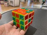 Gray Matter 3x3x3 Bastinazo Cube with Tiles - Wisdom (Orange, Green, White, 2 faces each)