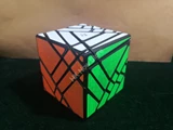 Ghost Cube 4x4x4 Black Body with 6 color sticker set (Lee Mod)