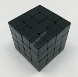 Blank 4x4x4 cube (black/white body, 62x62x62mm)