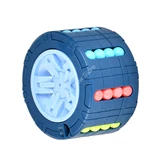 Rolling Bead Wheel & Spinner Puzzle Blue Tyre