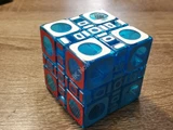 WitEden 3x3x3 Wormhole Plus (#2) Ice Blue (30-Degree-Turn, limited edition)