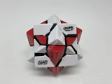 Eitan's TriCube General Red in White Helmet (2 colors, Red-White)