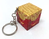 Yummy French Fries 3x3x3 Cube keychain (hungry collection)