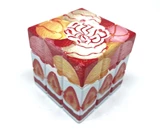Yummy Strawberry Sundae Ice-cream 3x3x3 Cube (dessert collection)