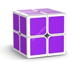 OS Cube by Ilya Osipov (white body & purple tiles)