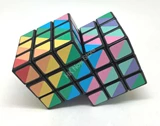 3x3x3 Double Rainbow Cube (Version II) black body