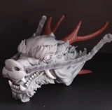 Western Sea Dragon 2x2x2 Puzzle Head (3D printing Mod)
