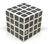 4x4x4 Keyboard Cube White Body