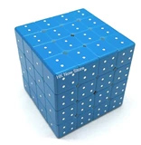 Blind Touching Dice 4x4x4 Cube Blue Body