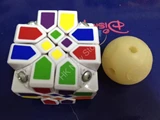 Mosaic Cube White Body (Modified with 8-armed Ball core)