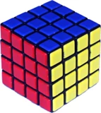 Meffert's 4x4x4 in tiles (Black Body)