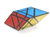 3x3x3 Rhombohedron Cube Black Body