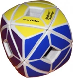 Holey Skewb-cube Pillowed White