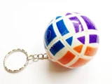 Spherical 3x3x3 Keychain