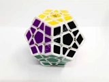 Dayan Megaminx I with corner ridges White Body for Speed-cubing 