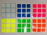 3x3x3 Bright Set (High Quality PVC Stickers) (for cube 56x56x56mm)
