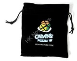 Calvin's Puzzle Velvet Bag (Black)