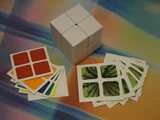 Now Store DIY 2x2x2 White Cube w/ Stickers Set (x2)