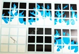 3x3 Blue Flame II Stickers Set (for cube 56x56x56mm)