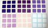 3x3 Purple Gradient Stickers Set (for cube 56x56x56mm)
