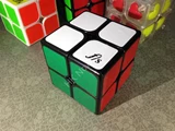 Fangshi(Funs) ShiShuang 2x2 in Black Body (55x55mm, sticker version)