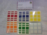 3x3x5 Standard PVC Stickers Set