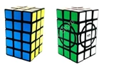 Calvin's 3x3x5 Semi-Super Cuboid (adjacent circles) with Evgeniy logo Black Body