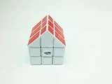 Calvin's House Cube I (no chimney) with Tony Fisher logo White Body
