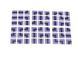 3x3x3 PVC Dark Purple-Base Maze Stickers Set (for cube 56x56x56mm)