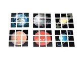 3x3x3 PVC Planet Stickers Set (for cube 56x56x56mm)